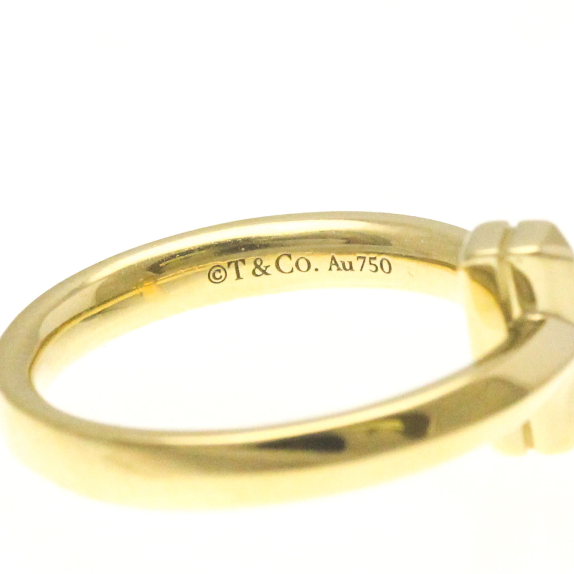 Tiffany T One Ring Yellow Gold (18K) Fashion Diamond Band Ring