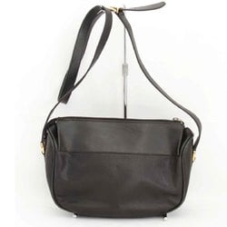 GUCCI 001.58.0918 Shoulder bag leather black ladies