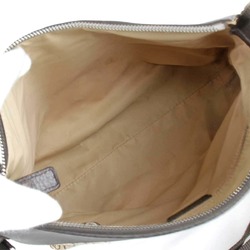 Christian Dior Trotter Shoulder Bag Canvas Leather Brown Women's