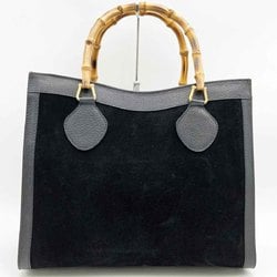 GUCCI Gucci Bamboo Old Tote Bag Black Suede Ladies Fashion 002 2865 IT0RZ3M4X4XE