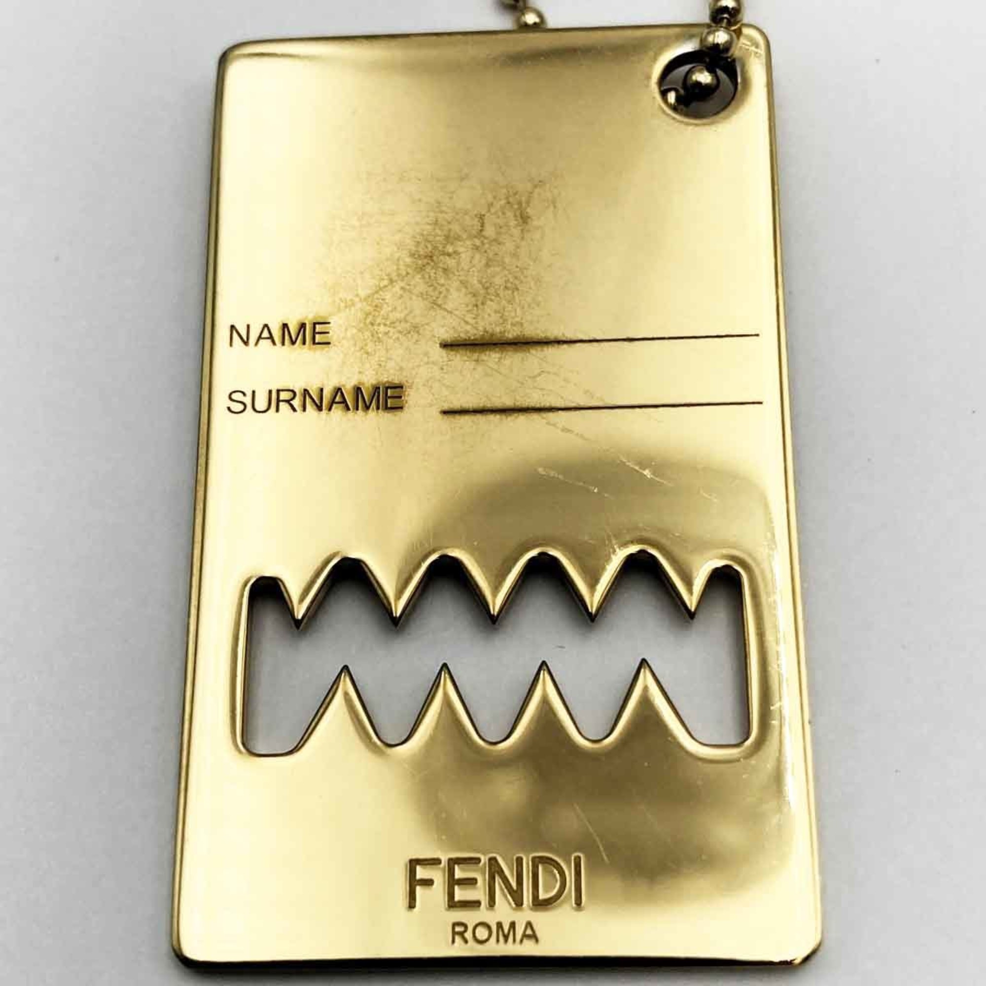 FENDI Fendi Necklace Monster Bugs Gold Women's Men's Fashion Accessories ITLD2N344YW0