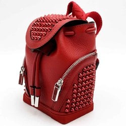 Christian Louboutin Rucksack type shoulder bag red leather ladies men ITBUL7I9ZRUK