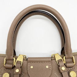 LOUIS VUITTON Monogram Empreinte Mazarine MM M50710 Handbag Shoulder Bag 2way Brown Leather IT7SAJDV1TQS