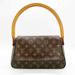 LOUIS VUITTON Looping Monogram Shoulder Bag Brown Women's M51147 ITW8RL21PDS0