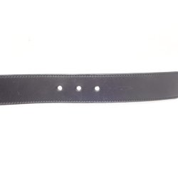 GUCCI 162934 Belt 85・34 Leather Black 180222