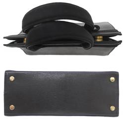 Salvatore Ferragamo Ferragamo Handbag Vera Black BA214178 Leather
