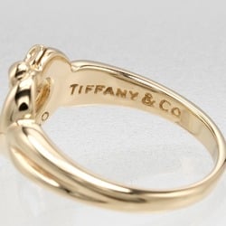 Tiffany TIFFANY&Co. Heart Ribbon Ring K18 YG Yellow Gold Approx. 4.75g I112223120