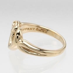 Tiffany TIFFANY&Co. Heart Ribbon Ring K18 YG Yellow Gold Approx. 4.75g I112223120