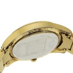 Coach Day Date Watch CA133.2.95.1754 Gold Plated Quartz Multi-Hand Analog Display Black Dial Men's I220823031