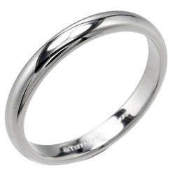Tiffany TIFFANY&Co. Forever Classic Band 3mm Ring Pt950 Platinum Approx. 4.6g I112223095