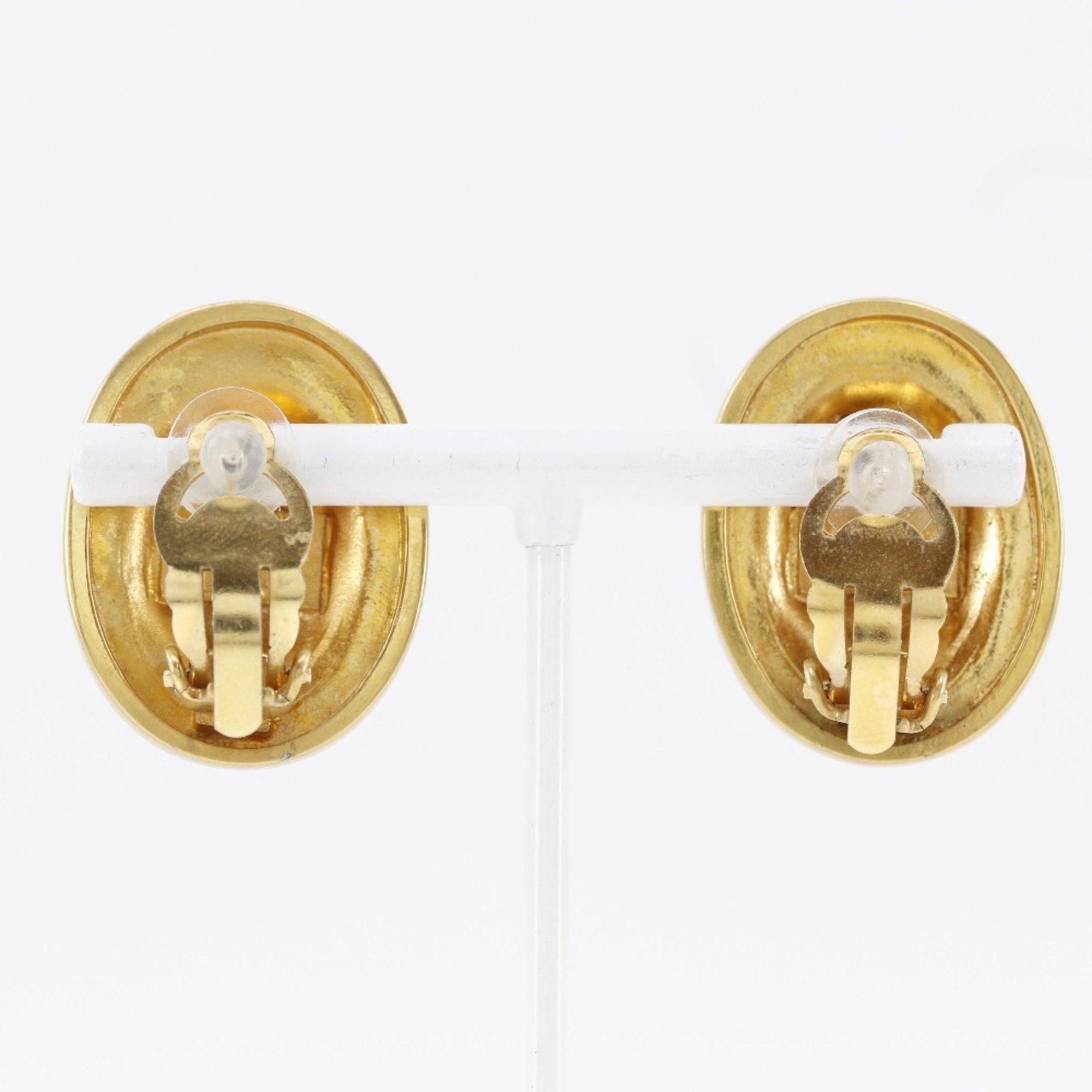 Christian Dior Earrings Gold Plated Approx. 19.4g Women's I111624166