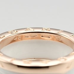 Bvlgari BVLGARI B Zero One Ring K18 PG Pink Gold Ceramic Approx. 7.22g I112223130