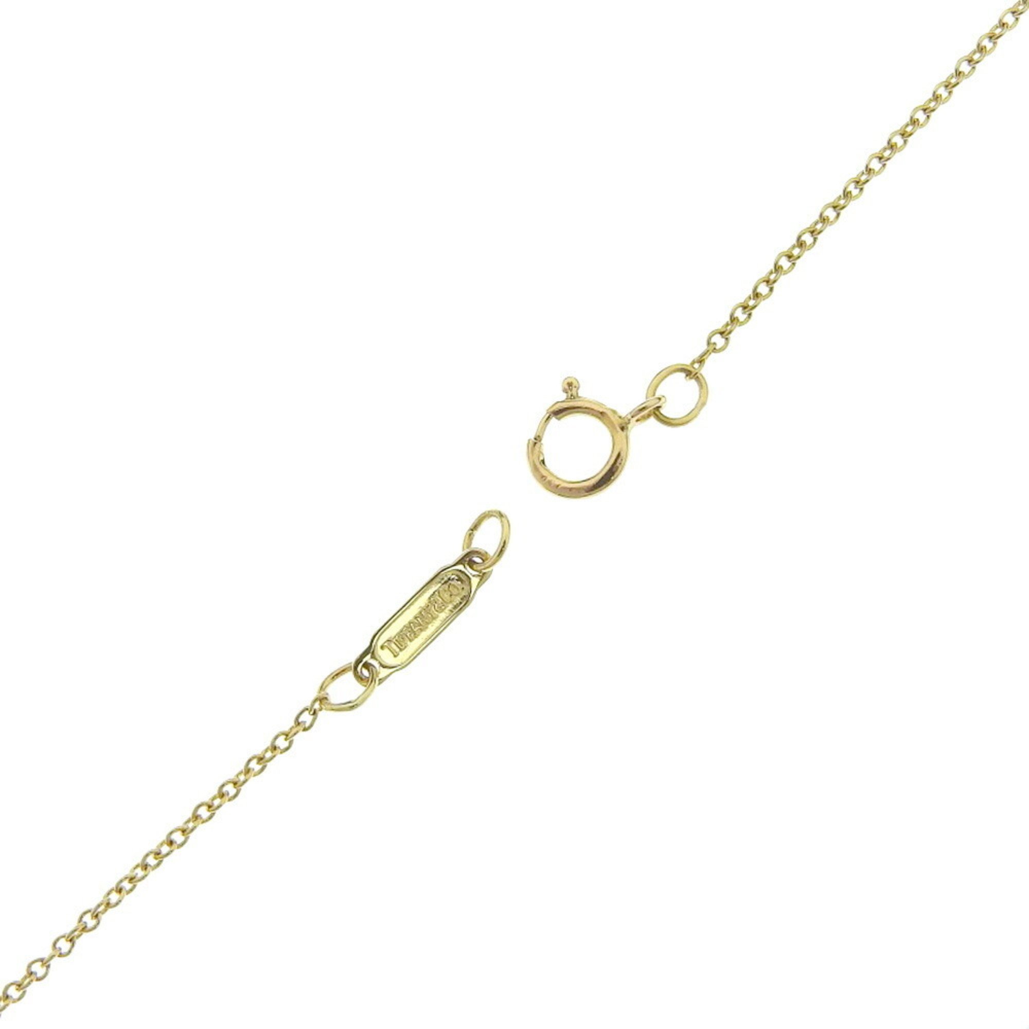 Tiffany TIFFANY&Co. Ribbon Necklace K18 Yellow Gold Approx. 4.1g ribbon Women's I220823095