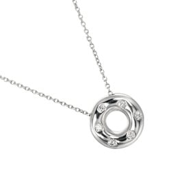 Tiffany TIFFANY&Co. Dots Circle Necklace Pt950 Platinum Diamond Approx. 7.12g I112223152