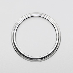 Tiffany TIFFANY&Co. Together Milgrain 3mm Ring Pt950 Platinum Approx. 4.94g I112223088