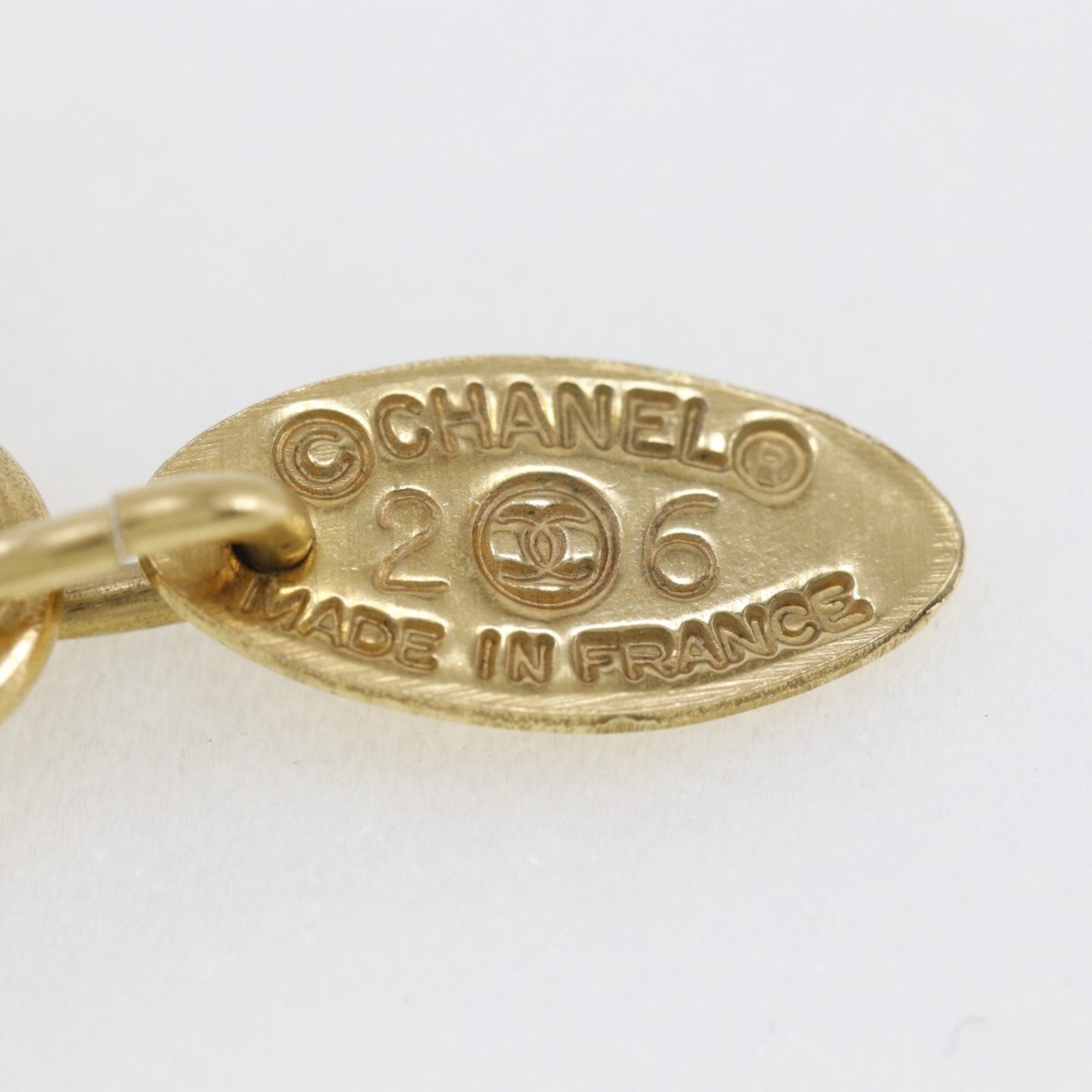 CHANEL Necklace Gold Plated 26 Approx. 111.6g Women's I111624063