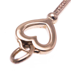 Tiffany Heart Key Pink Gold (18K) No Stone Men,Women Fashion Pendant Necklace (Pink Gold)