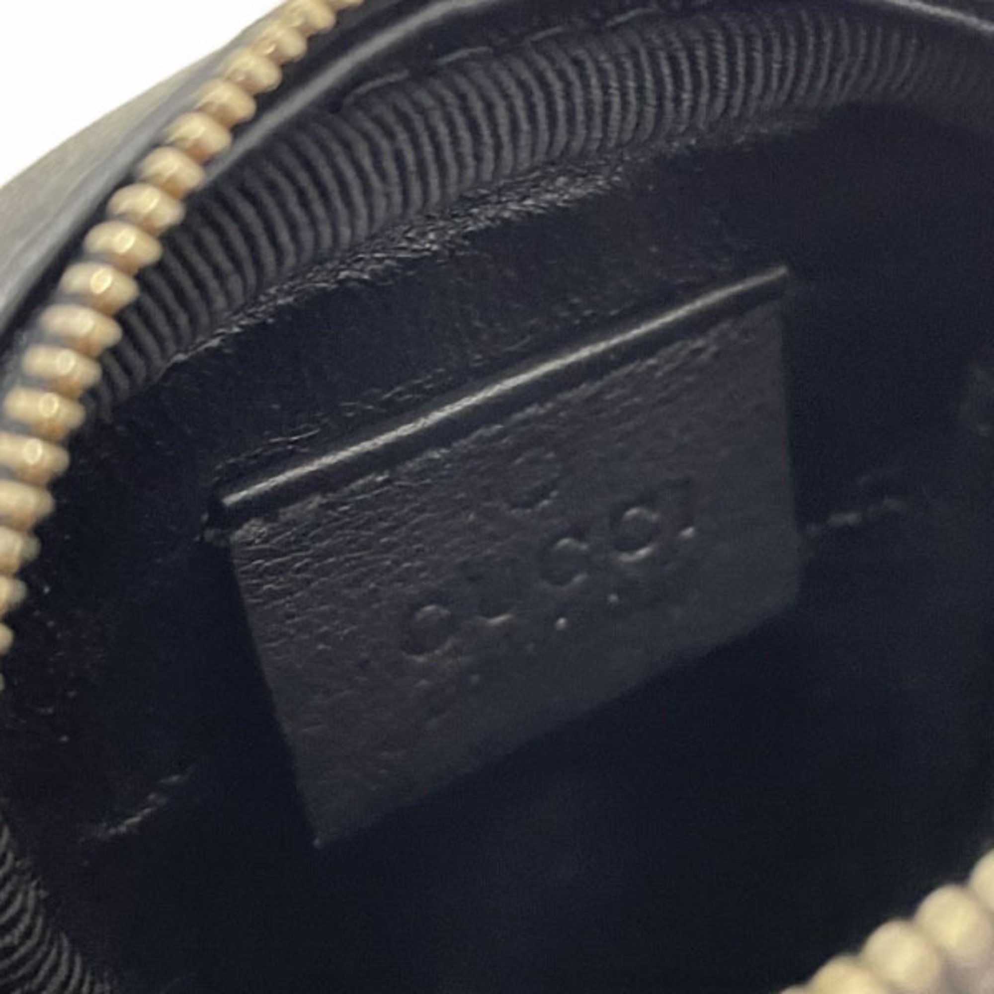 Gucci Cigarette Case GG Canvas Leather Black 115249 GUCCI iQOS TT-12999