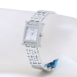 HERMES H Watch Mini HH1.110.260 4835 141002W100 Stainless Steel Ladies 39260