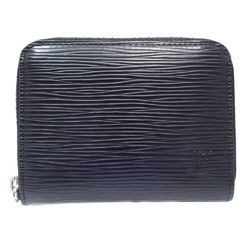 LOUIS VUITTON Epi Zippy Coin Purse M60152 Case Noir 083853