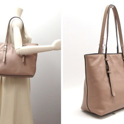 Prada Saffiano Soft Tote Bag Pink Beige