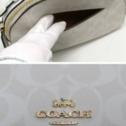 Coach Signature Serena Shoulder Bag White