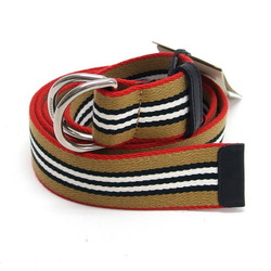 Burberry Icon Stripe Double D Ring Belt 40 (M size)