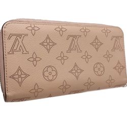 LOUIS VUITTON Zippy Wallet M61868 Long Mahina Magnolia 180231