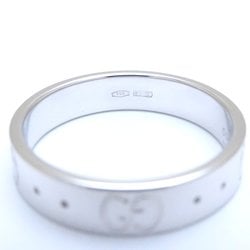 GUCCI Gucci Icon Ring #10 K18WG White Gold 291068
