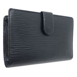 LOUIS VUITTON Epi Portefeuil Viennois M63642 Bifold Wallet Noir 180196