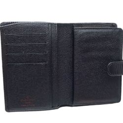 LOUIS VUITTON Epi Portefeuil Viennois M63642 Bifold Wallet Noir 180196