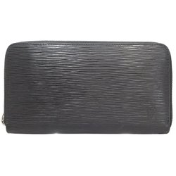 LOUIS VUITTON Epi Zippy Organizer M60632 Long Wallet Noir 083885