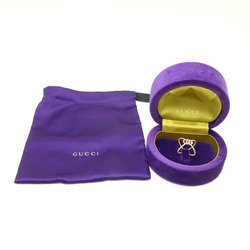 GUCCI Gucci GG Running X Ring Diamond #9 K18YG Yellow Gold 291147