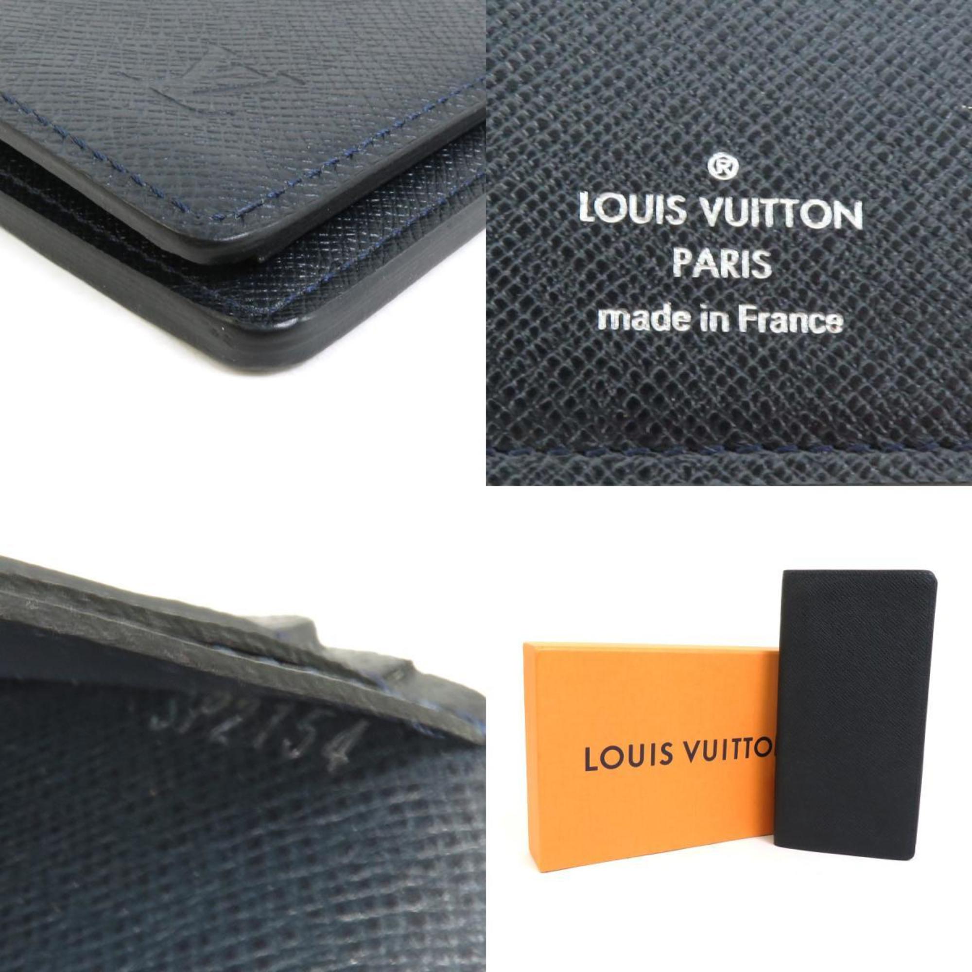 LOUIS VUITTON Bifold Long Wallet Taiga Portefeuille Brother Boreal Men's M32654