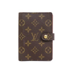 LOUIS VUITTON Notebook Cover Monogram Agenda PM Canvas Brown Unisex R20005