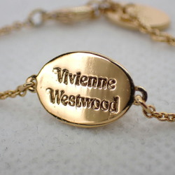 Vivienne Westwood Golden Ove Mother of Pearl Oval Bracelet Box Bag