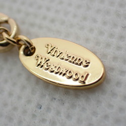 Vivienne Westwood Golden Ove Mother of Pearl Oval Bracelet Box Bag
