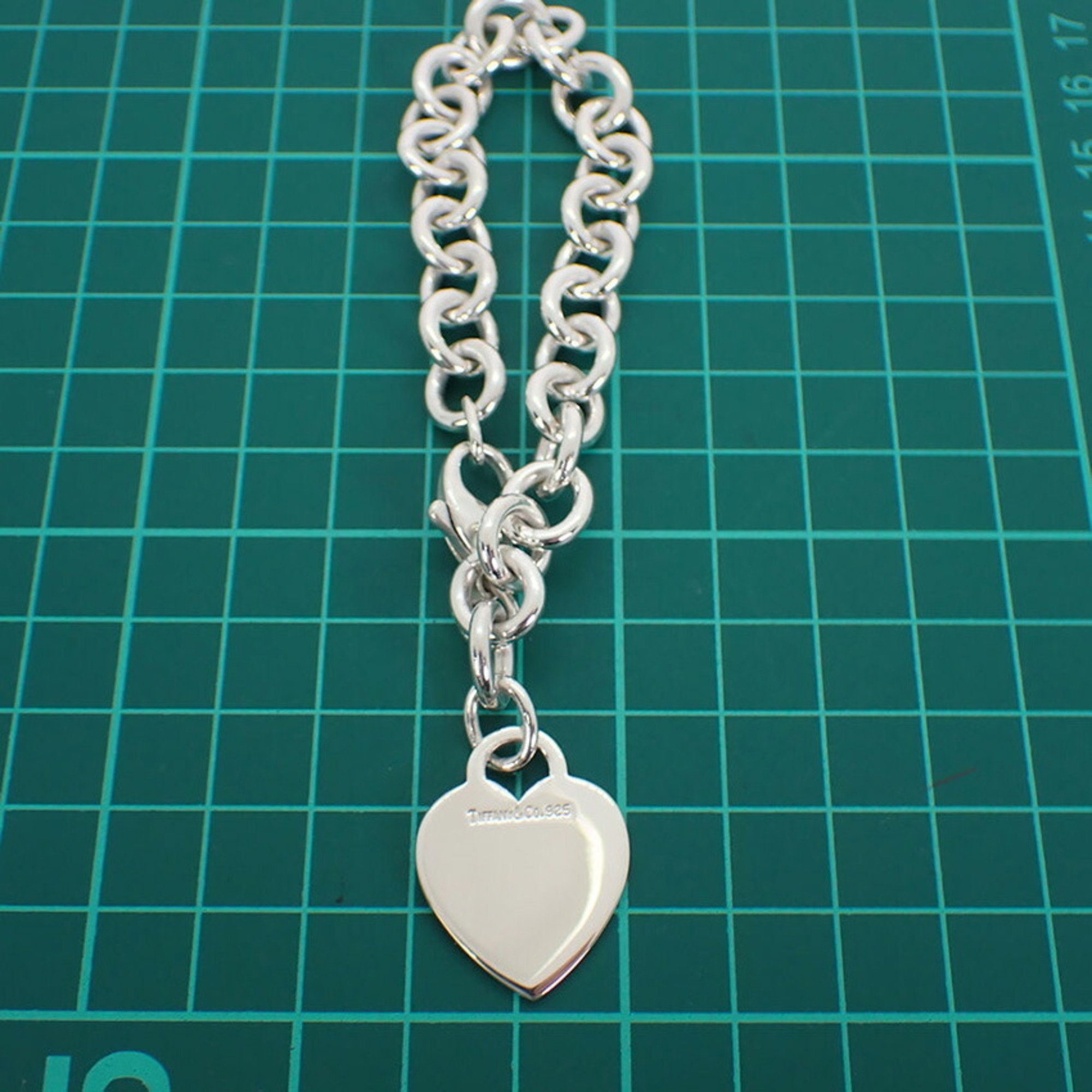 TIFFANY SV925 heart tag bracelet