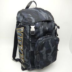 PRADA Prada 2VZ135 Rucksack/Backpack Tessuto Nylon BLEU 251406