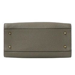 Furla Bag Women's Brand Handbag Shoulder 2way Leather Pin Greige Compact