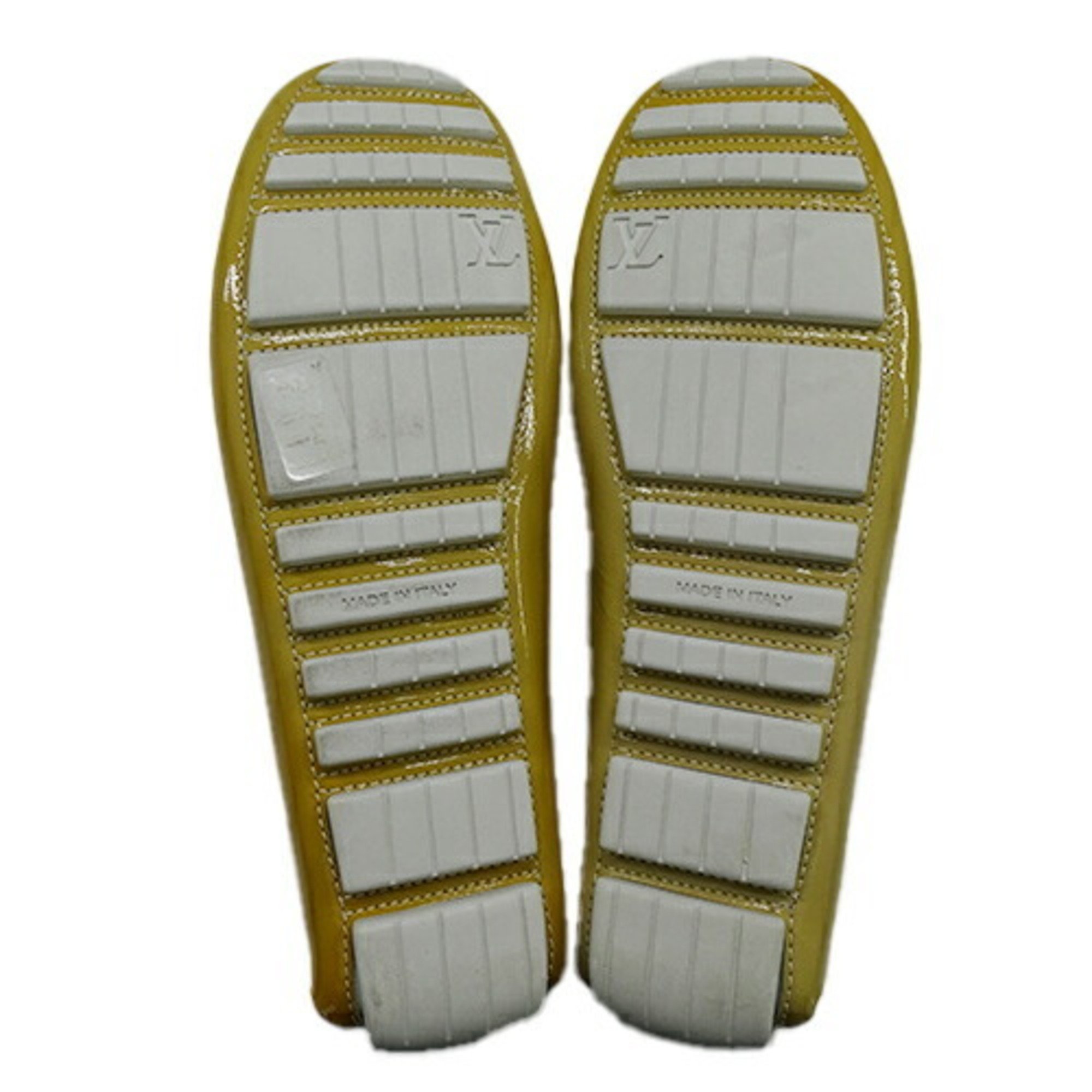 LOUIS VUITTON Shoes Women's Brand Driving Suhari Enamel 34 Approx. 21cm TD0014
