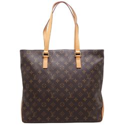 LOUIS VUITTON Monogram Cabamezzo M51151 Tote Bag Brown 450236