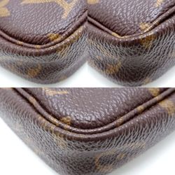 LOUIS VUITTON Monogram Pochette Accessoire M51981 Handbag Panda Takashi Murakami Collaboration Brown 350862