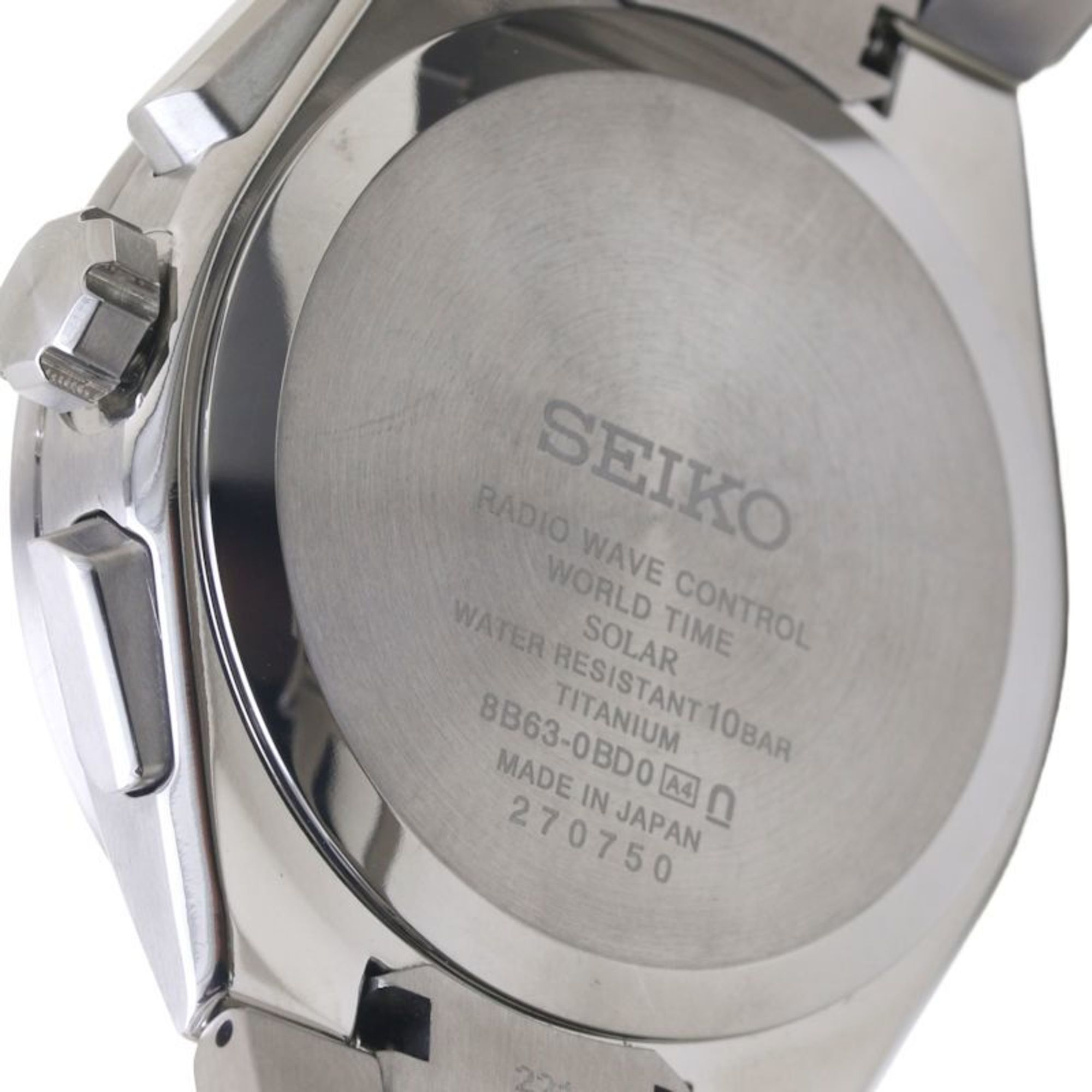 SEIKO Astron Nexstar SBXY053 8B63−0BD0 Titanium Men's 130016