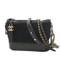 Chanel Gabriel Tweed Small Hobo Chain Shoulder Bag A91810