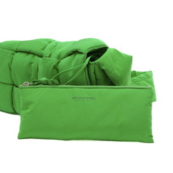 Bottega Veneta Padded Tech Cassette Shoulder Bag Nylon Parakeet Green 628951