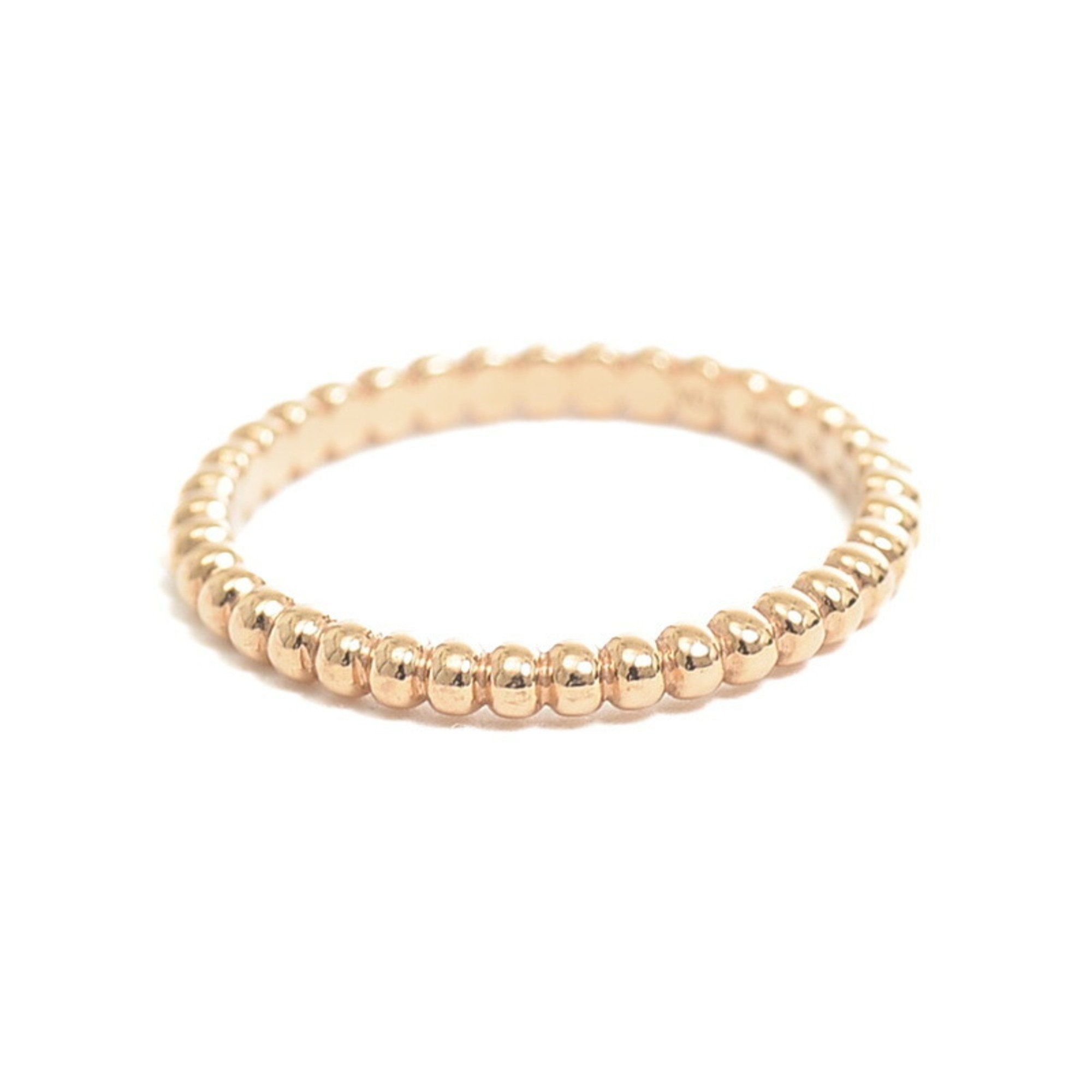 Van Cleef & Arpels Perle Ring Gold Pearl Small K18PG VCARN33000 #52
