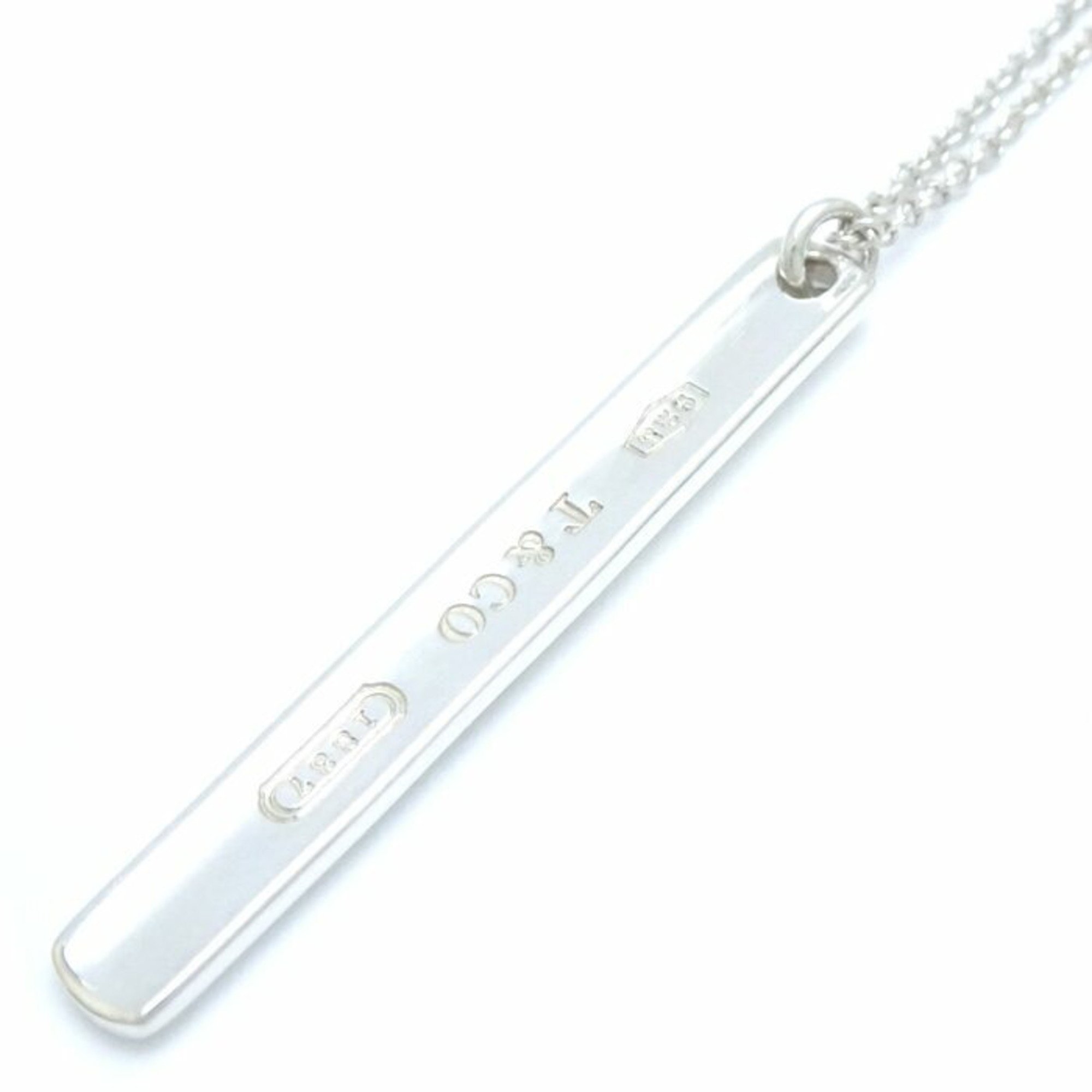 TIFFANY&Co. Tiffany 1837 Bar Necklace Silver 925 291121