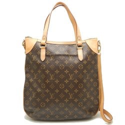 LOUIS VUITTON Monogram Odeon GM M56388 Handbag Brown 251030