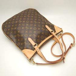 LOUIS VUITTON Monogram Odeon GM M56388 Handbag Brown 251030